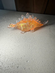Orange Dinosaur Squishy