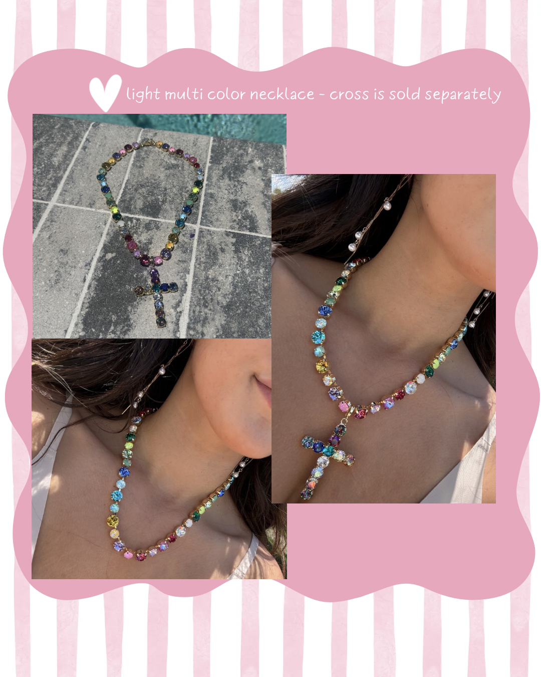 Diva Crystal Ultra Bling Necklace