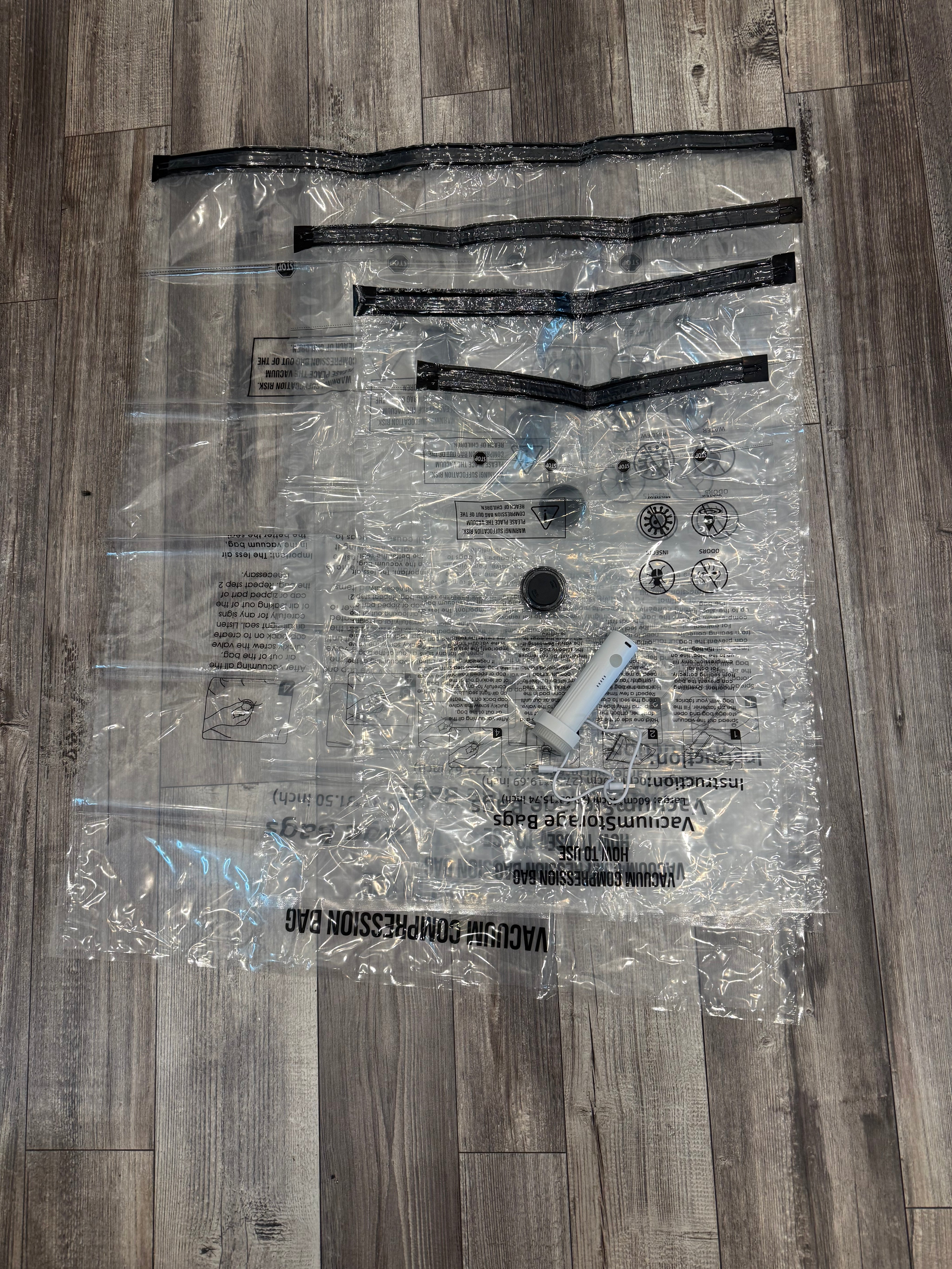 Travel Like a  Pro Vacuum Seal Bundel Kit