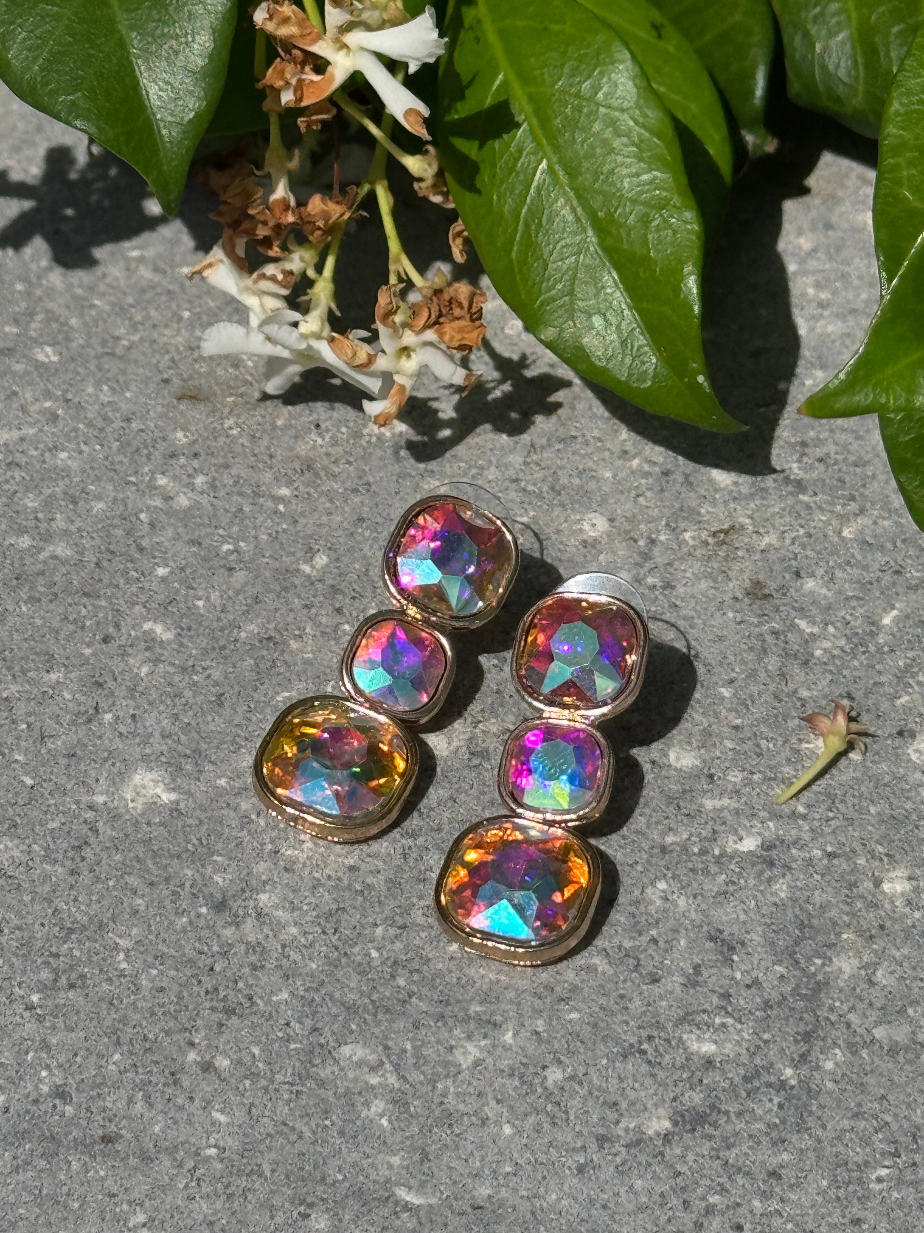 Ab Crystal Chic Earrings