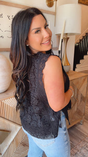 “Coachella here I come” Chic Crochet Lace Date Night Top
