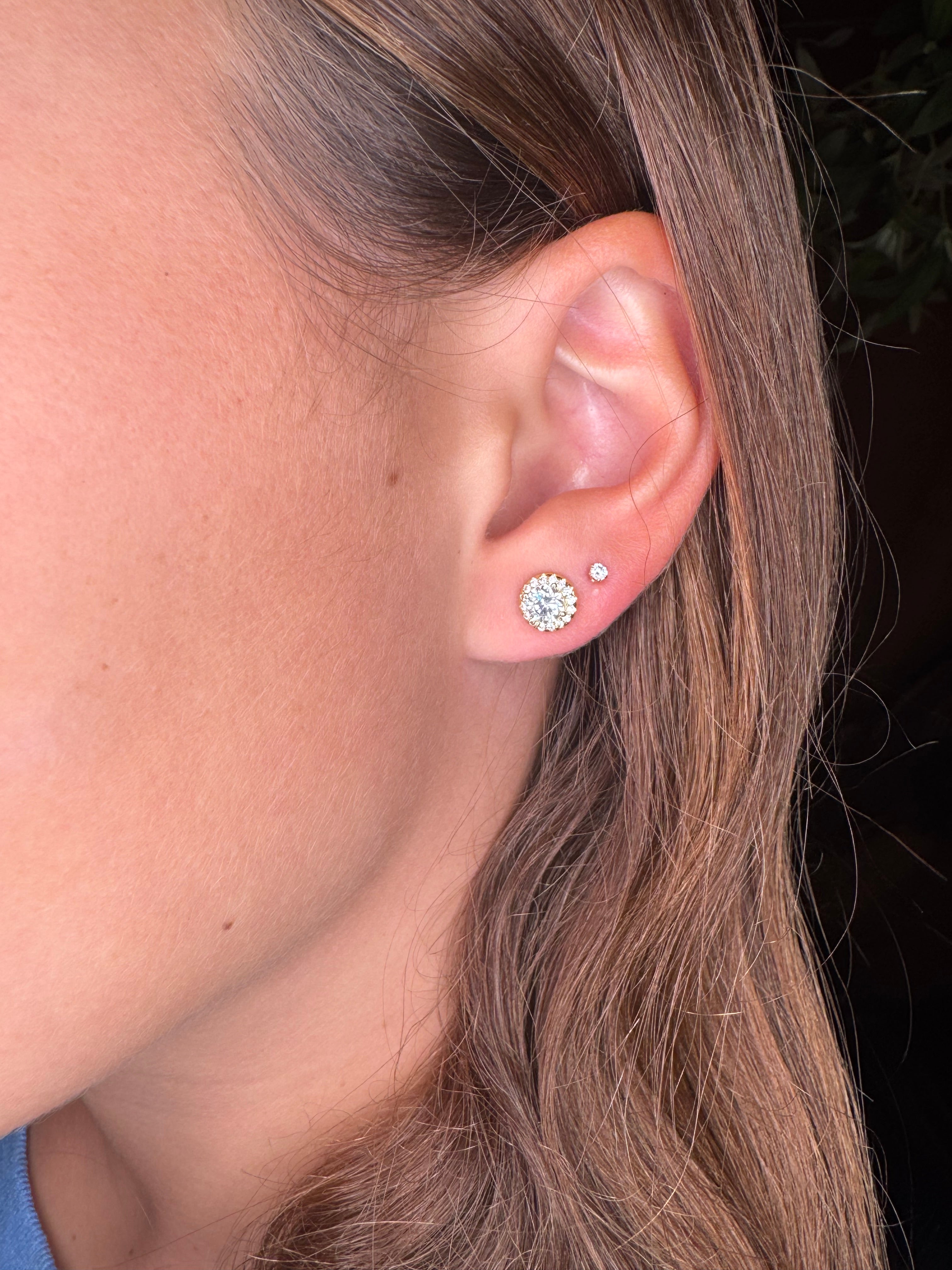 B.B.Lila Stuntin Is A Habit Earrings