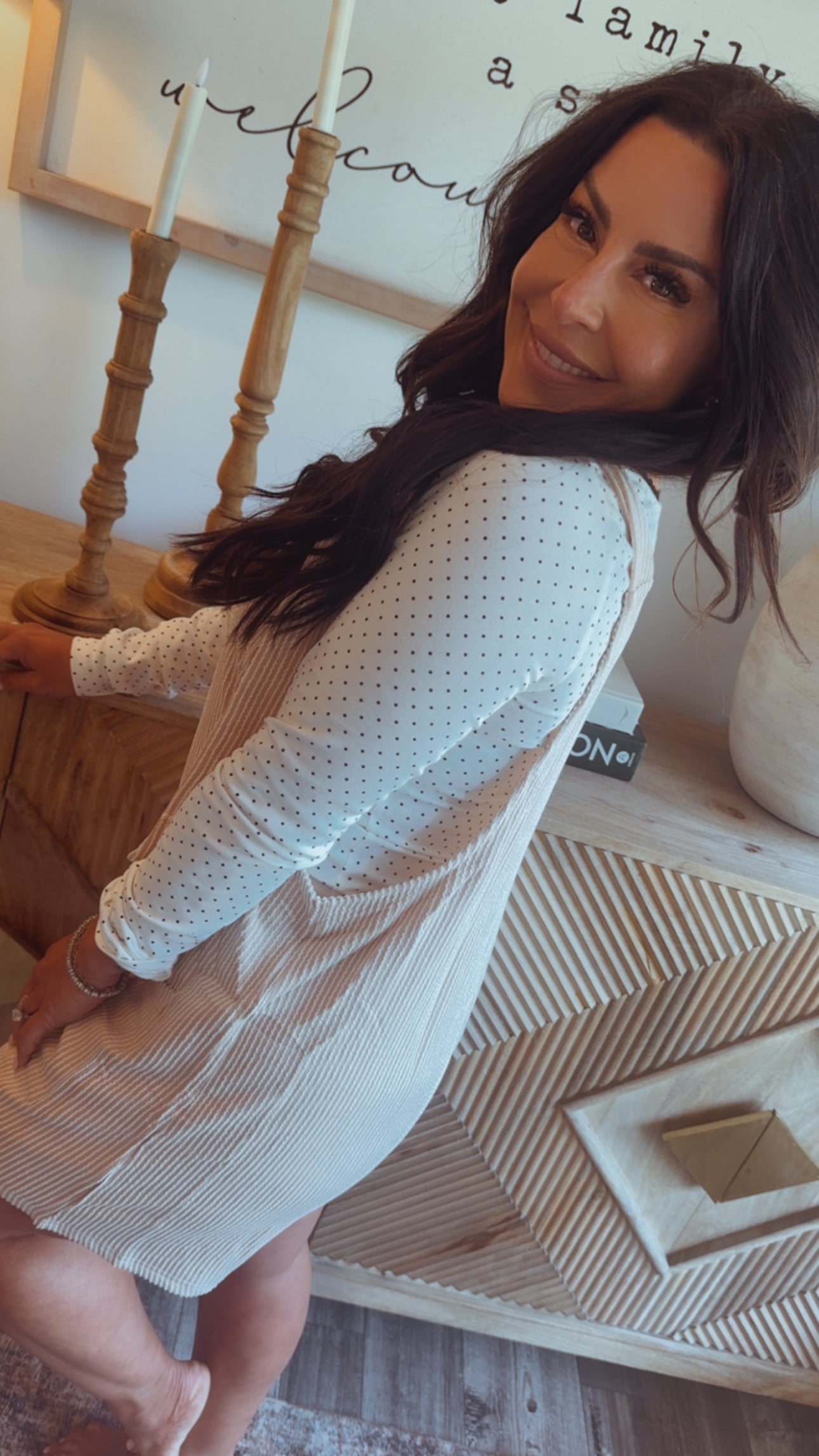 Tan Ribbed Overall  Romper