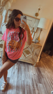 Pink Gotta Go Graphic Top