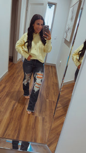 Judy Blue Dark Wash Ultra Distressed High Waist Jeans
