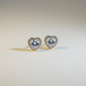 Bella Neane Stunning Heart Earrings