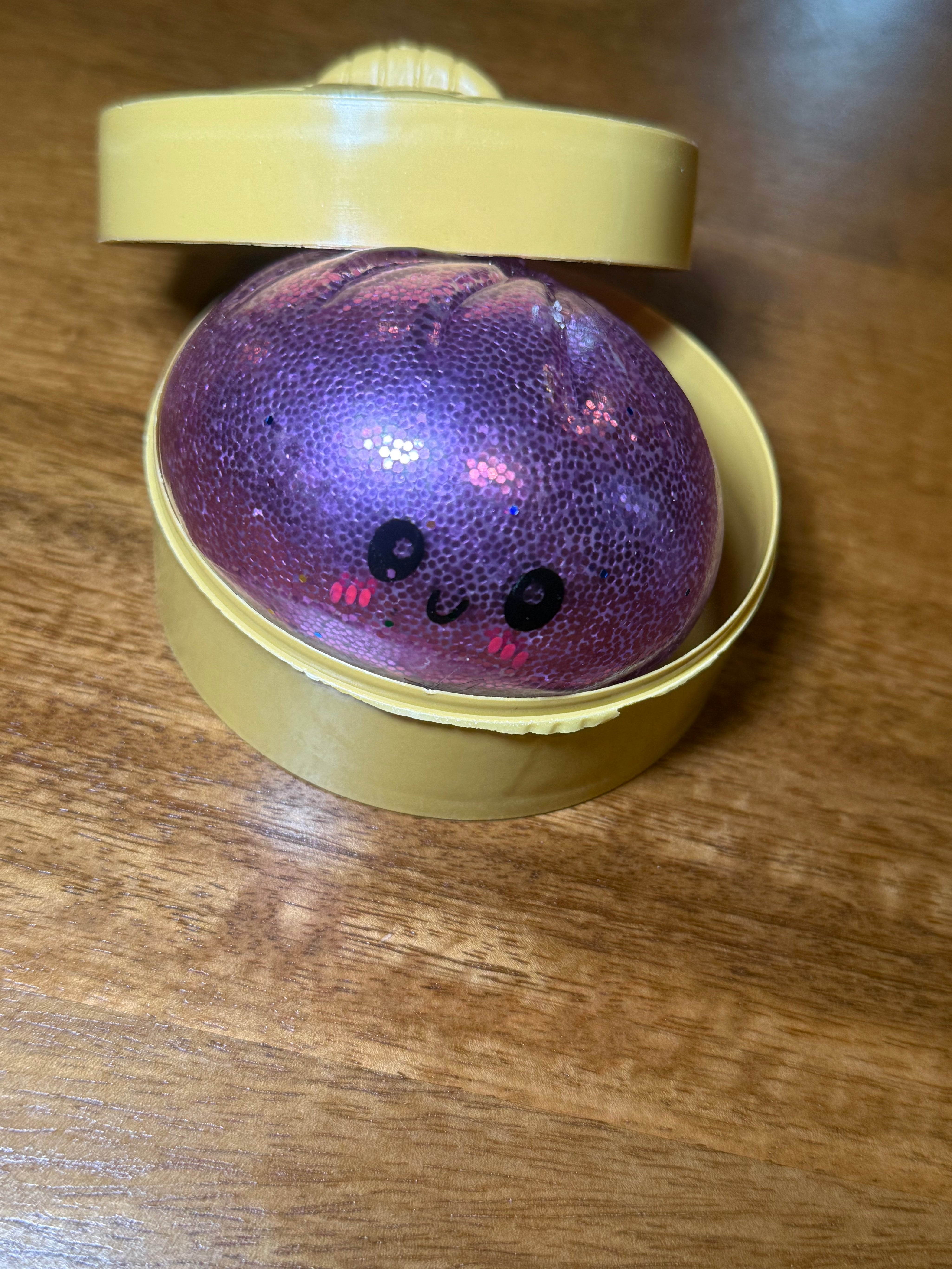Purple Glitter Dumpling