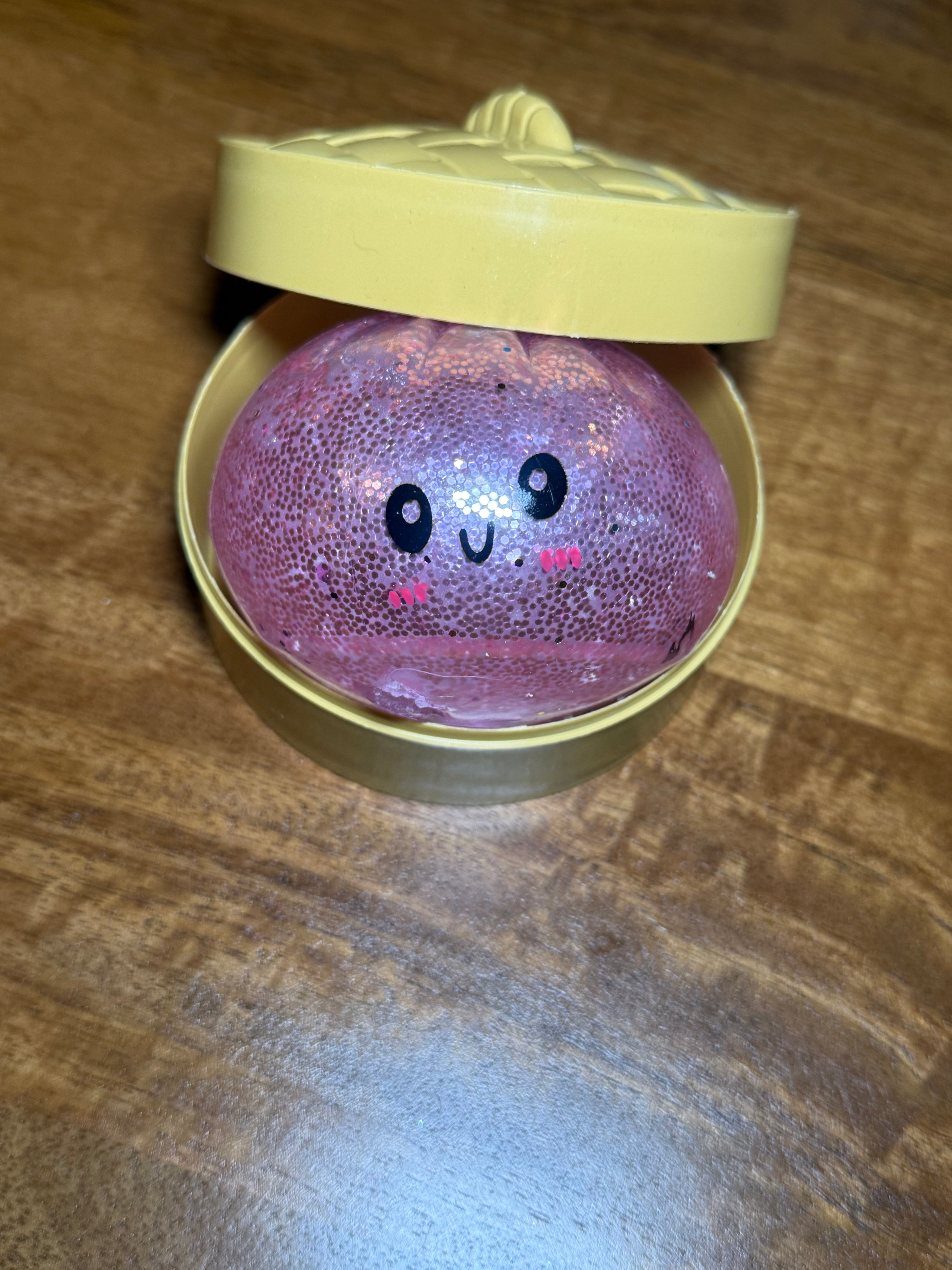 Pink Glitter Dumpling