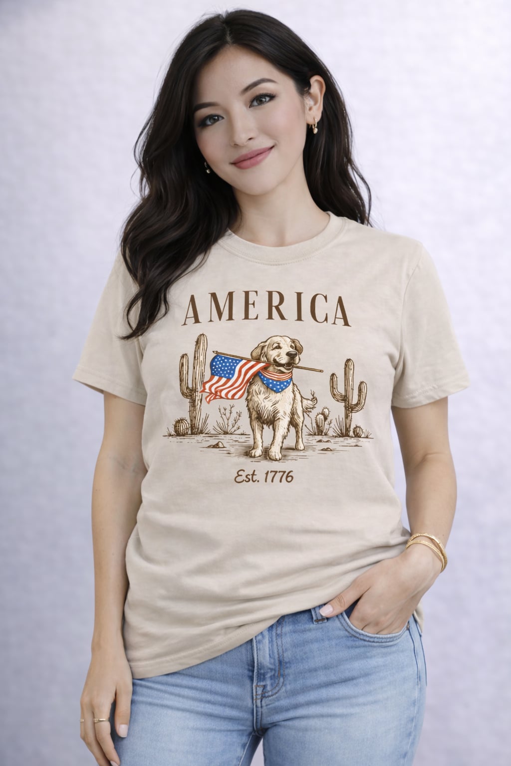 American Pup Graphic Tee