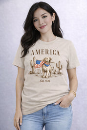American Pup Graphic Tee
