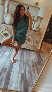 Emerald Ultra Modal Cuff Sleeve Top