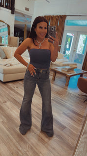 Judy Blue  Tummy Control High Rise Jaqueline Flare Jeans