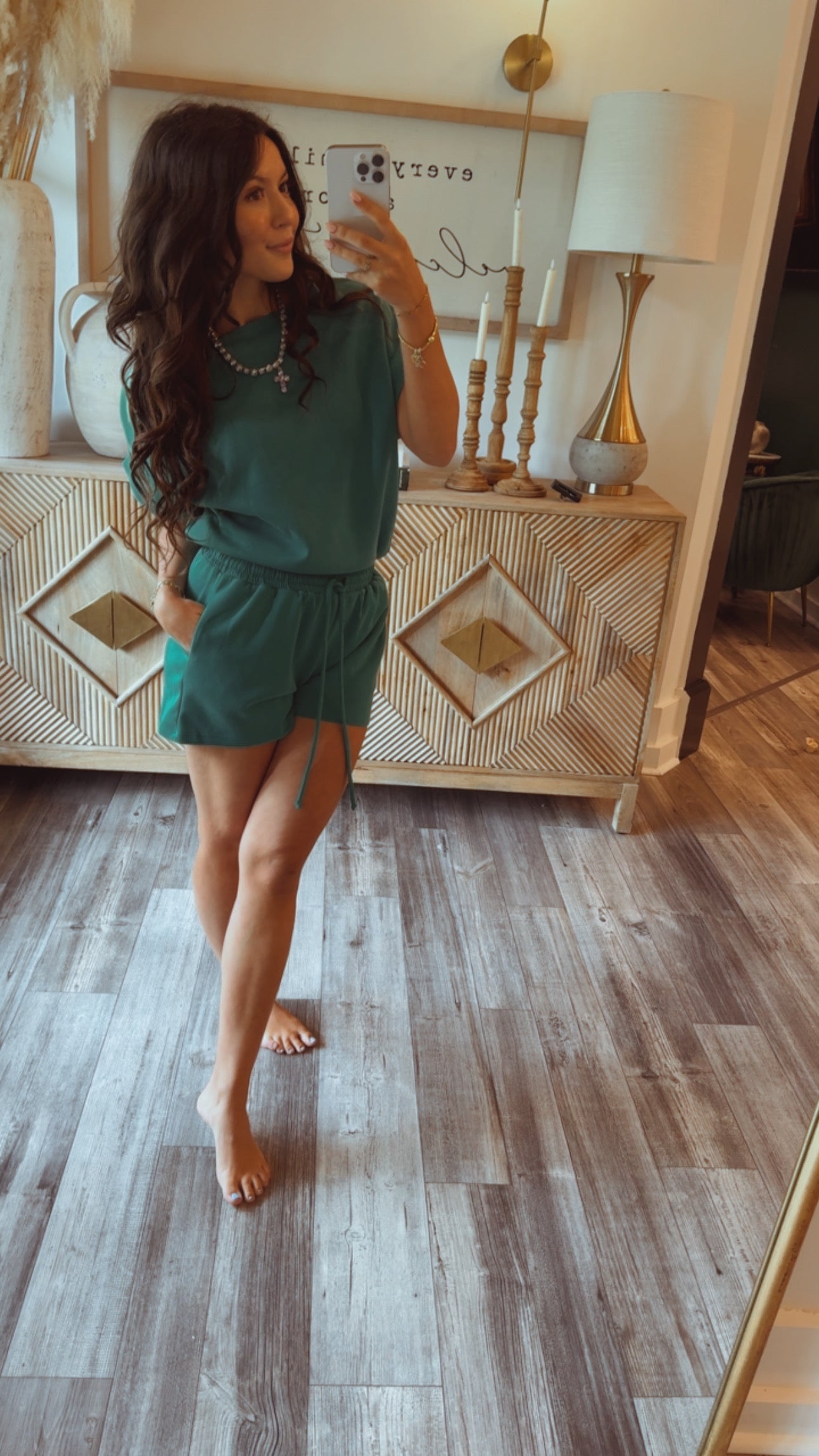 Emerald Ultra Modal Cuff Sleeve Top