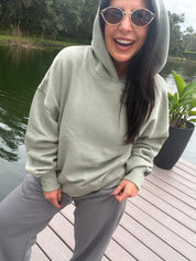 Heaven Soft Light Olive Hoodie