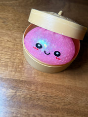 Pink Orbee Dumpling Squishy