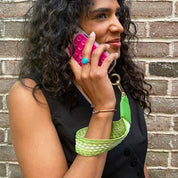 Clip & Go Strap w/Zippered Pouch Fun Dots