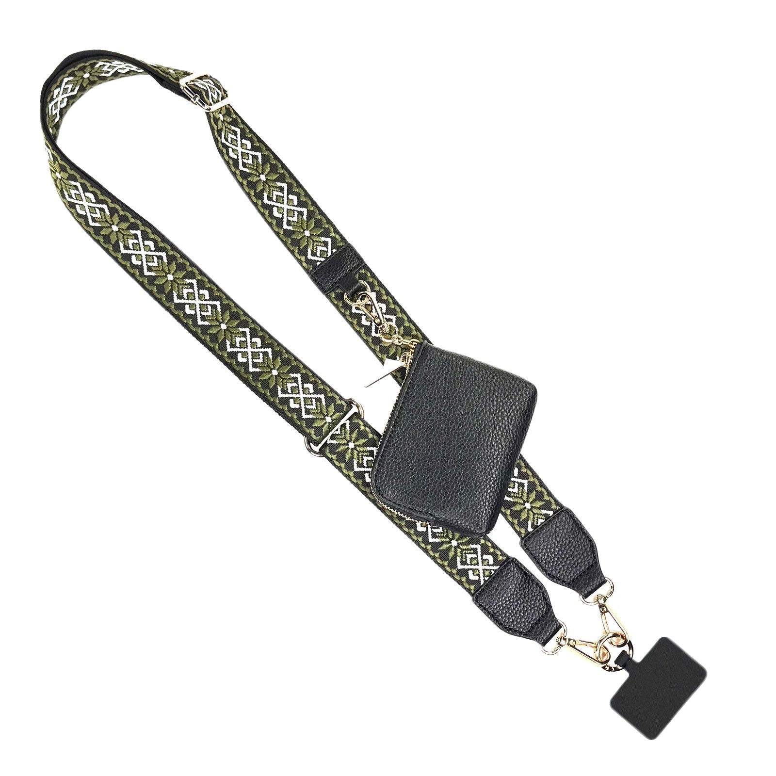 Clip & Go Strap w/RFID Pouch Starburst Pattern