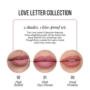 The Love Letter Collection - Peel-Off Lip Stain Trio