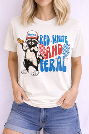 *Red White & Feral Tee