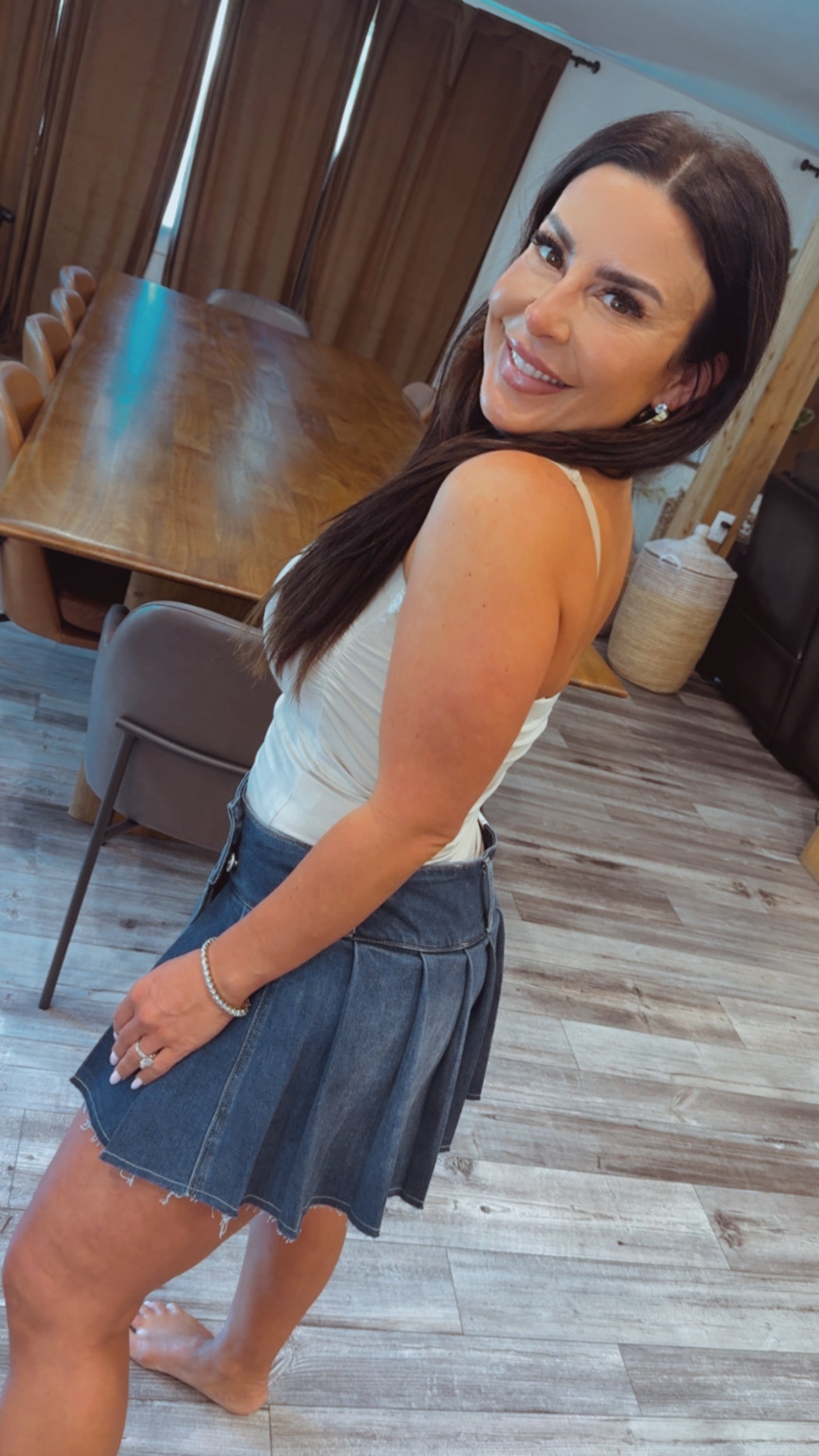 Soft Cotton Beige Tube Top