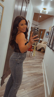 Sassy Black Corset Top