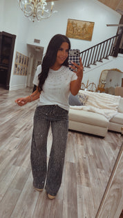 Chic Bedazzeled Diva Crystal Top