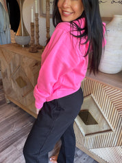 Ultra Soft Flamingo Pink Hoodie