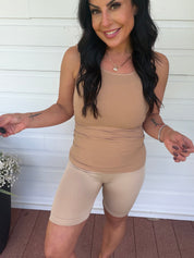 Nude Body Shaping Compression Tank