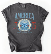 America Home of the brave Graphic Tee