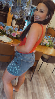 Rae Mode Butter Red Crop Tank