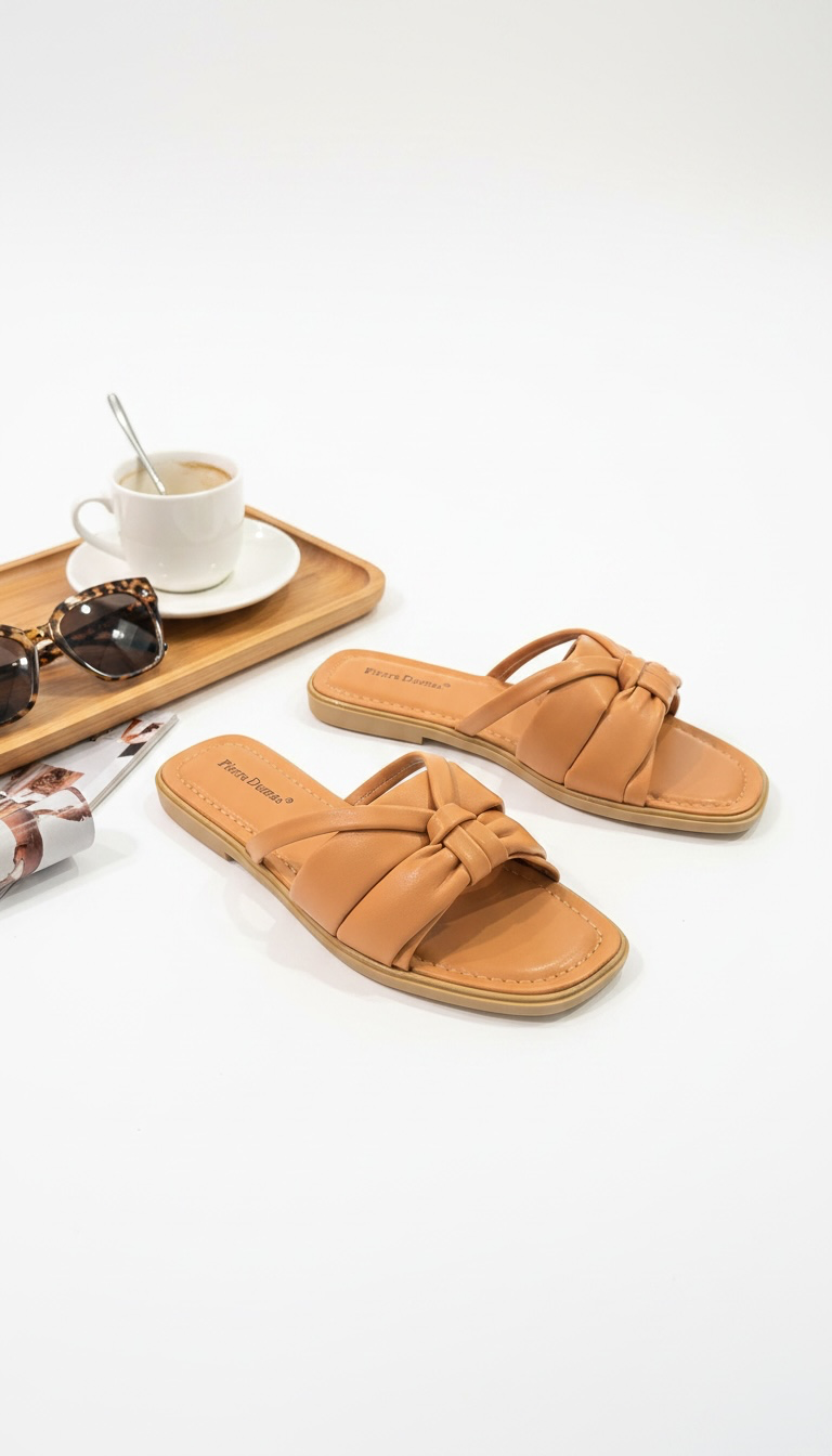 Tan Braided Chic Sandals