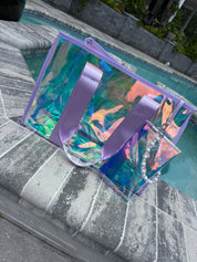 Clear Luxe Tote Bag