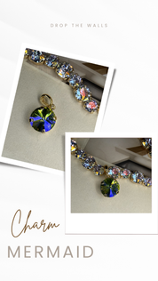 Diva Crystal Pendant 14mm Charm