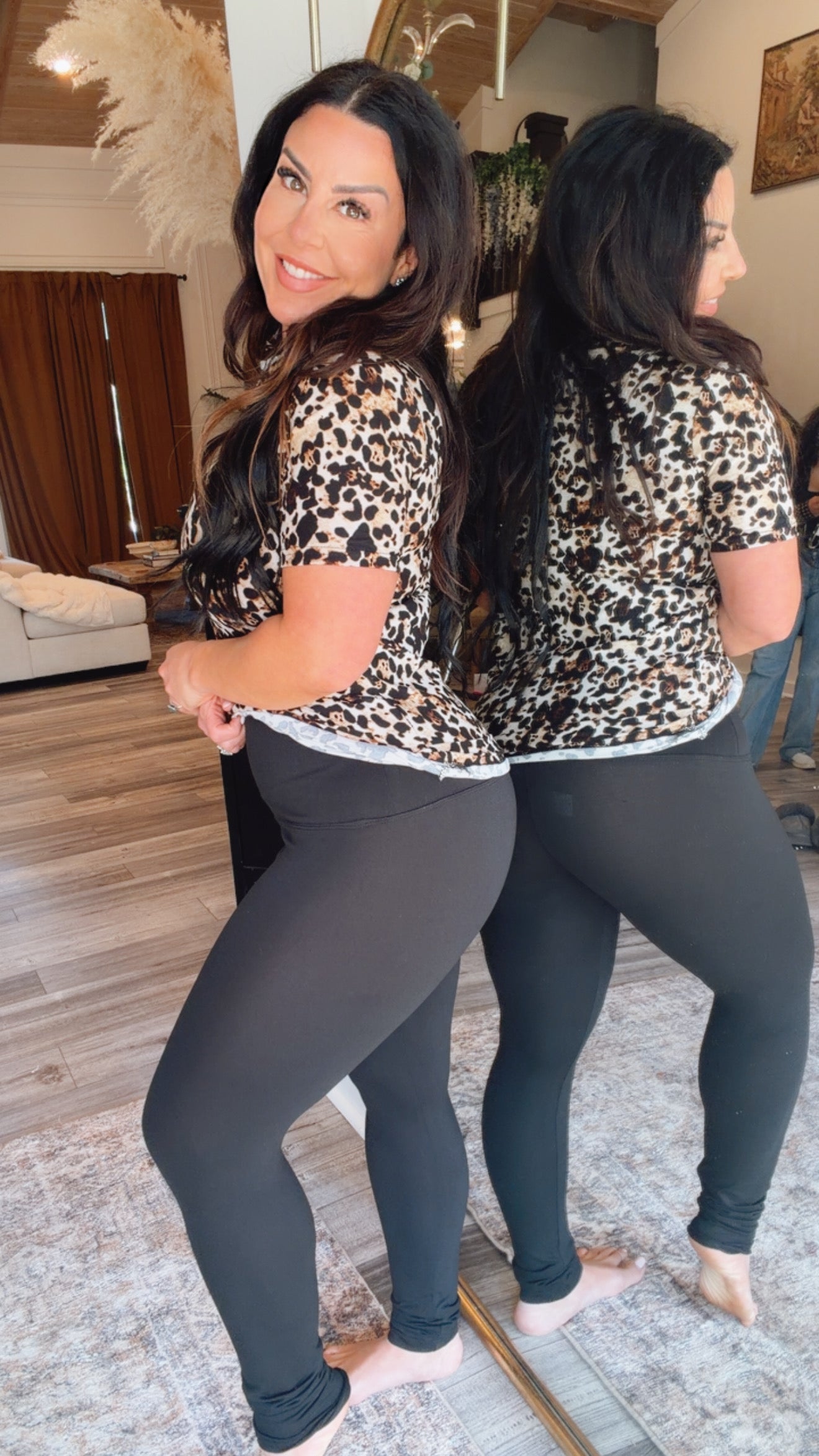 Black High Waist Leggings