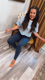 Navy Ultra Soft High Waist Leggings
