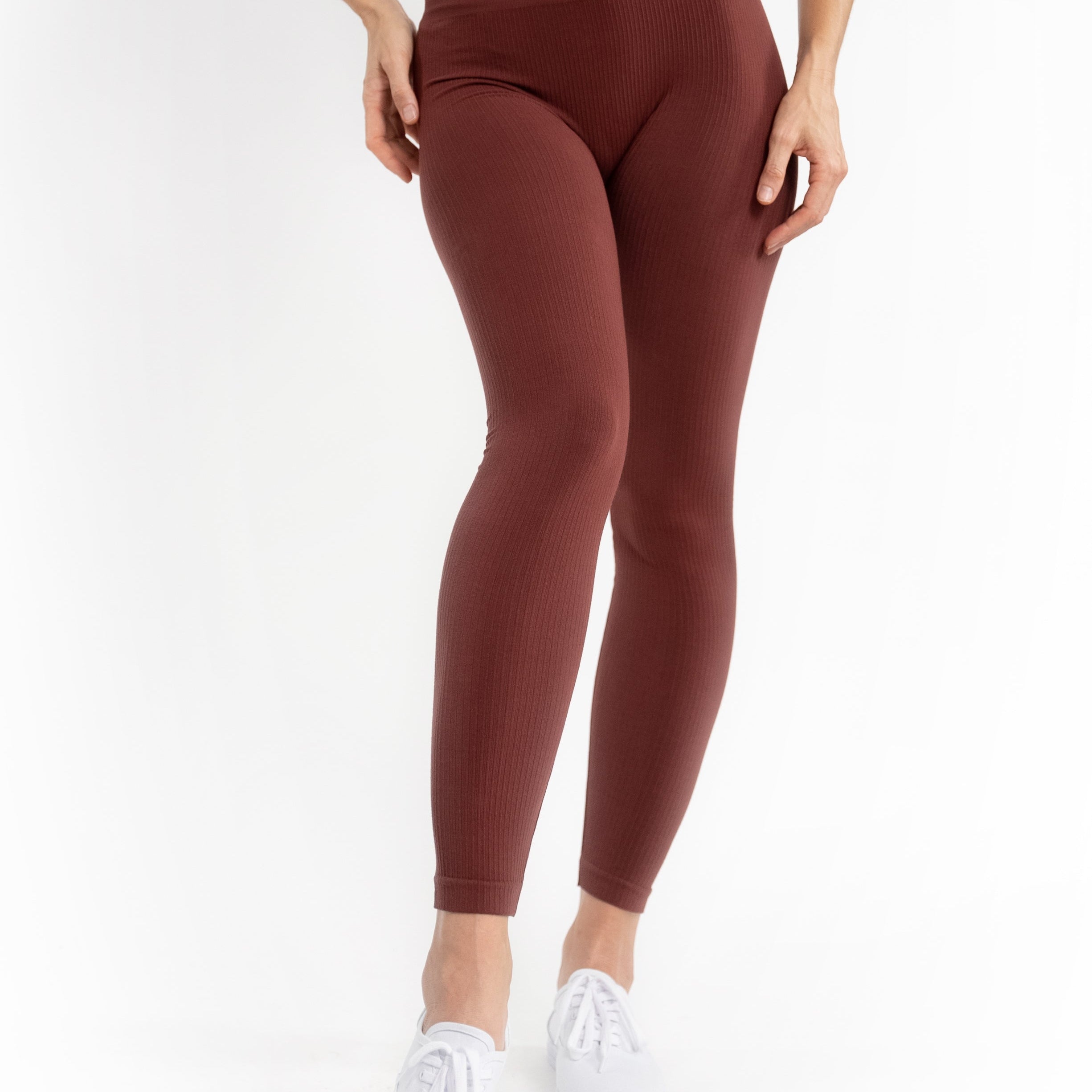 Ribbed High Waist Leggings (DW)
