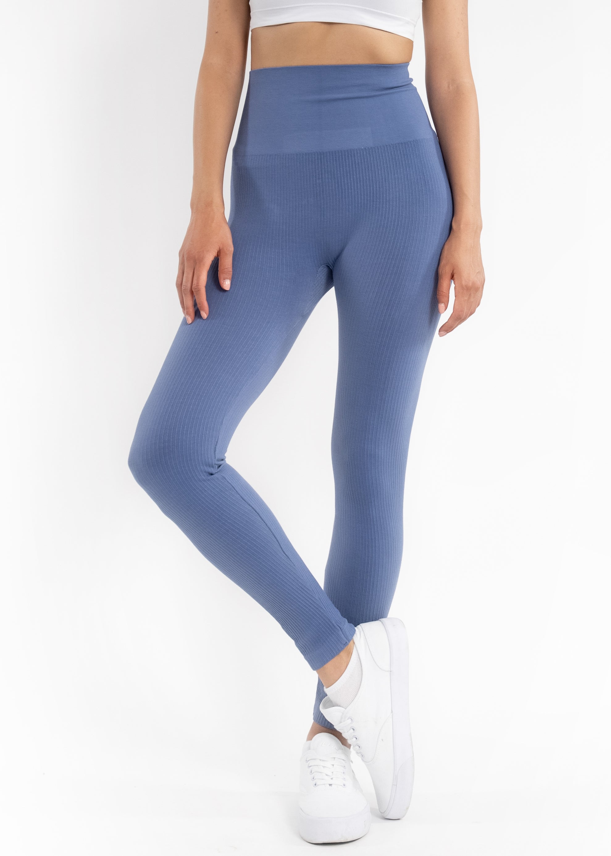 Ribbed High Waist Leggings (DW)