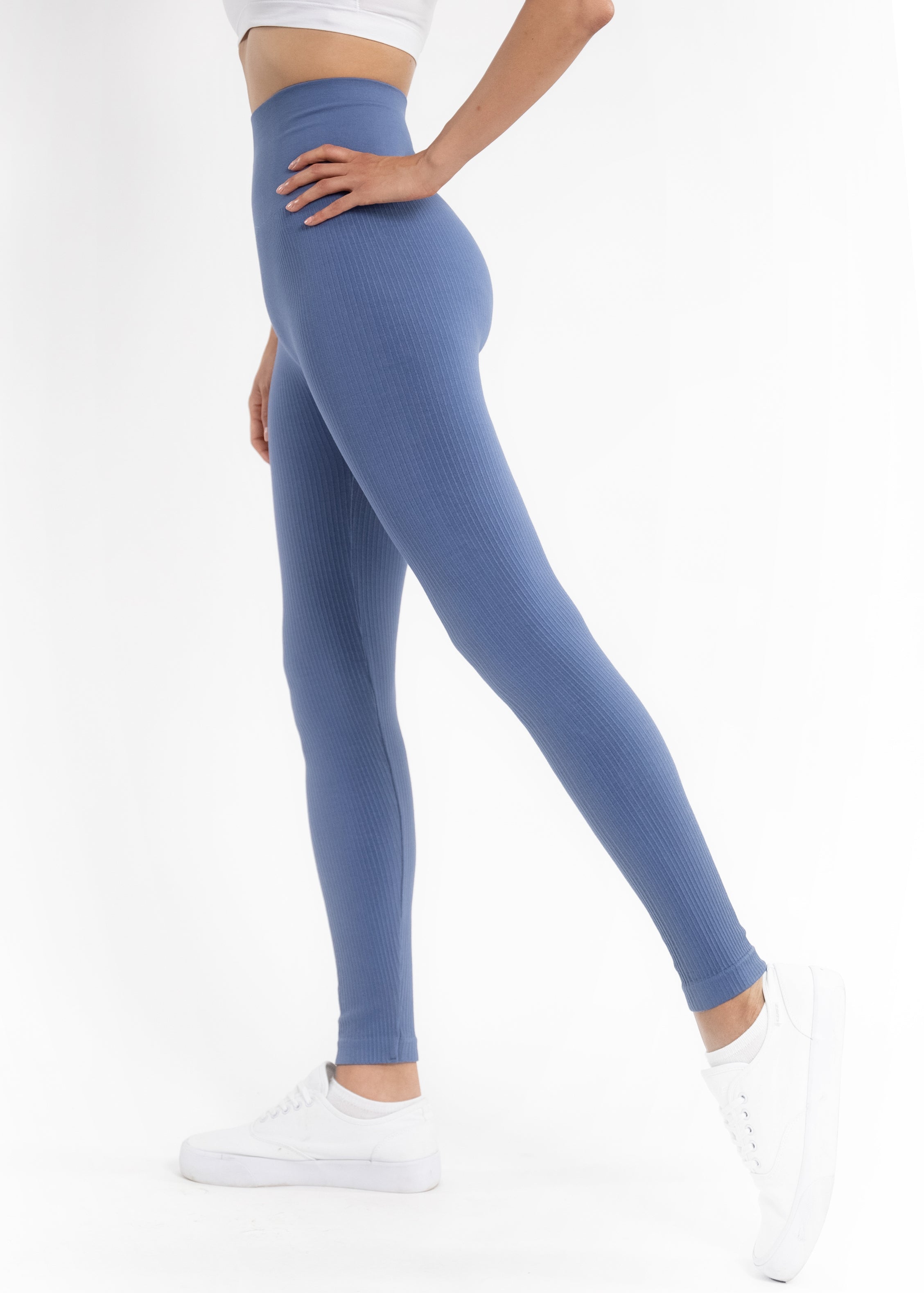 Ribbed High Waist Leggings (DW)