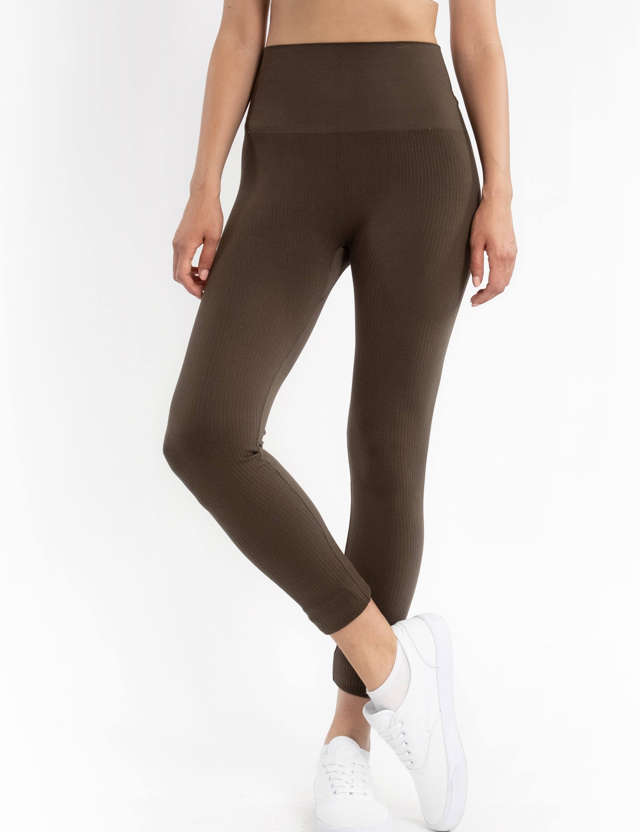 Ribbed High Waist Leggings (DW)