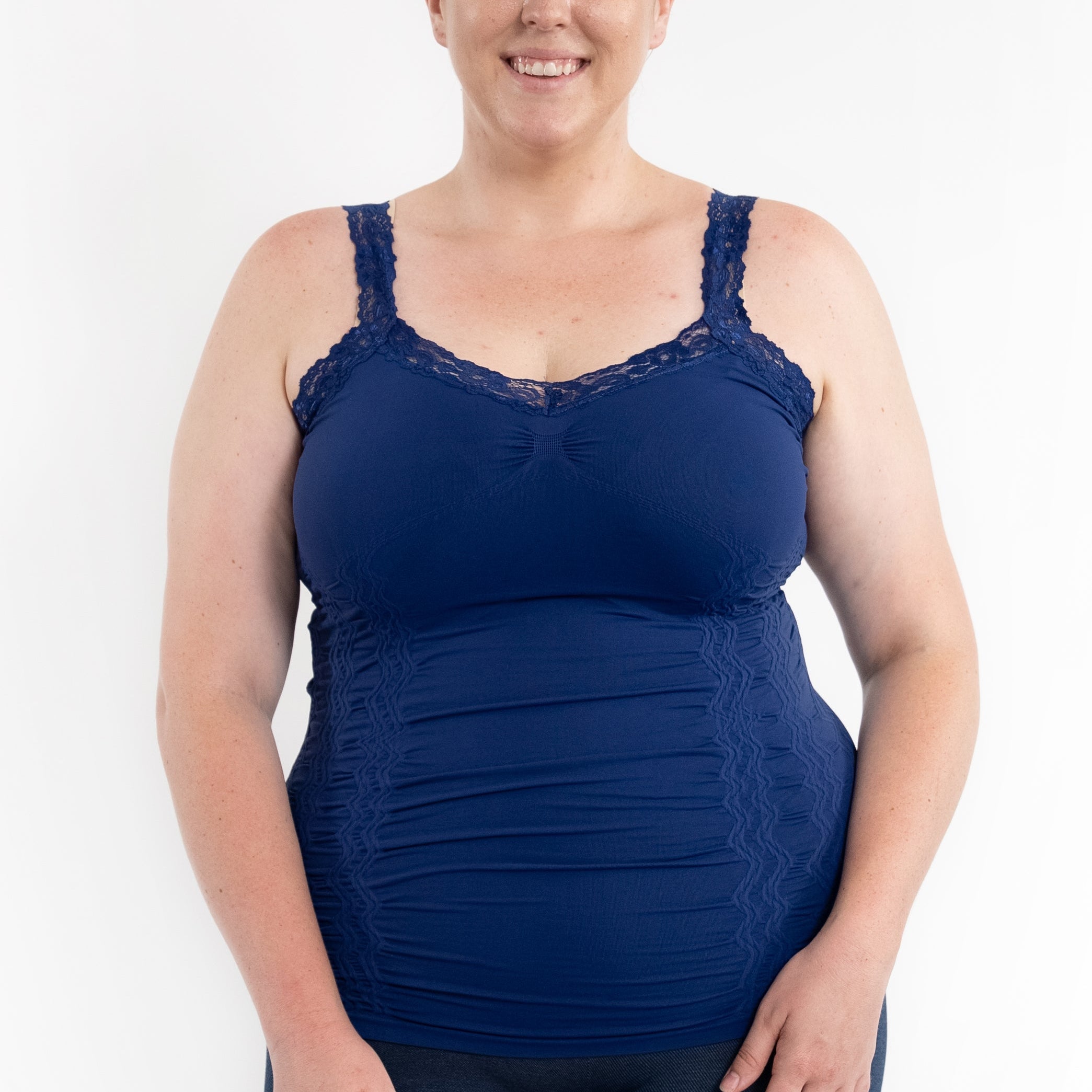 Lace Corset Cami - Curvy (DW)