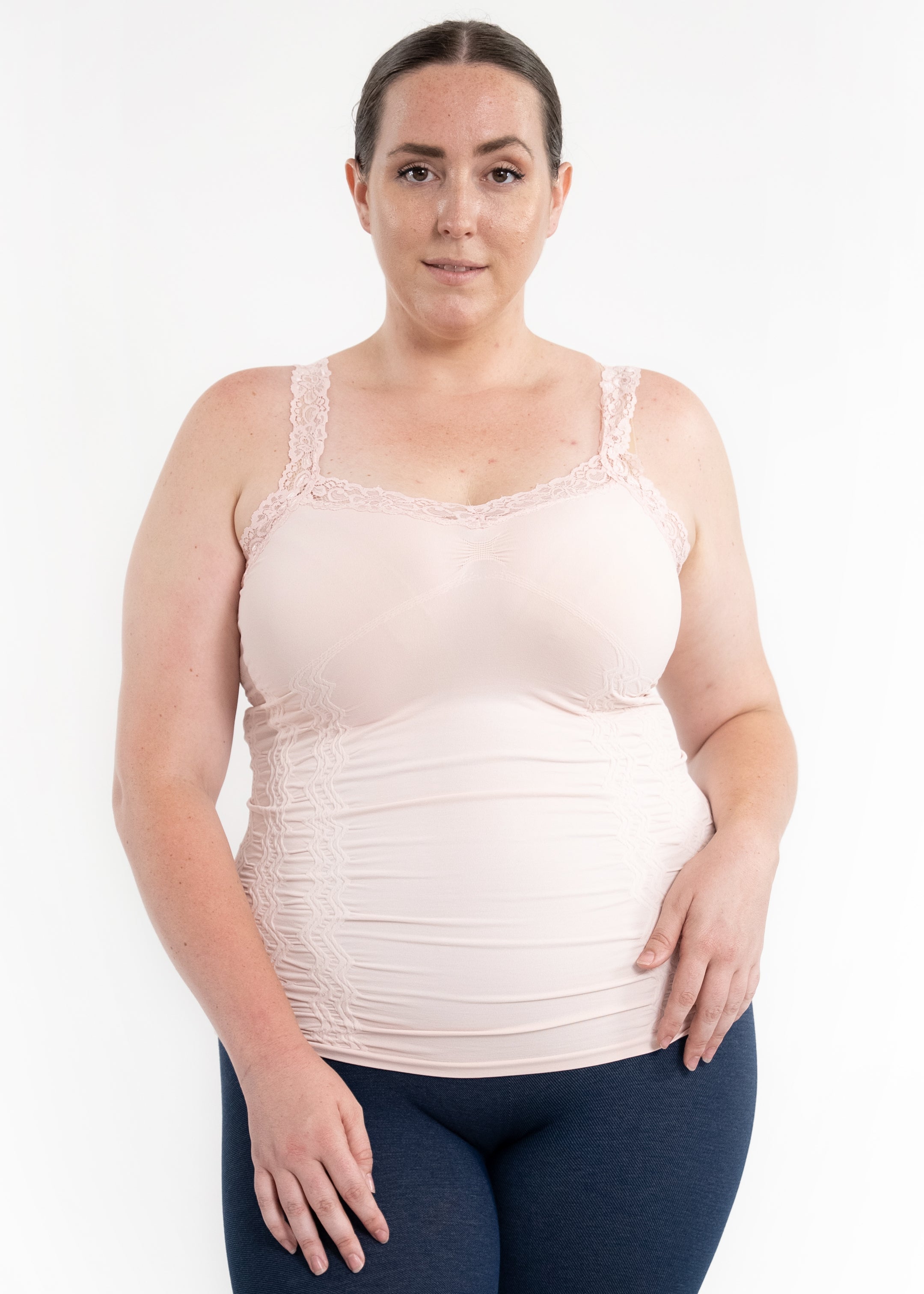 Lace Corset Cami - Curvy (DW)