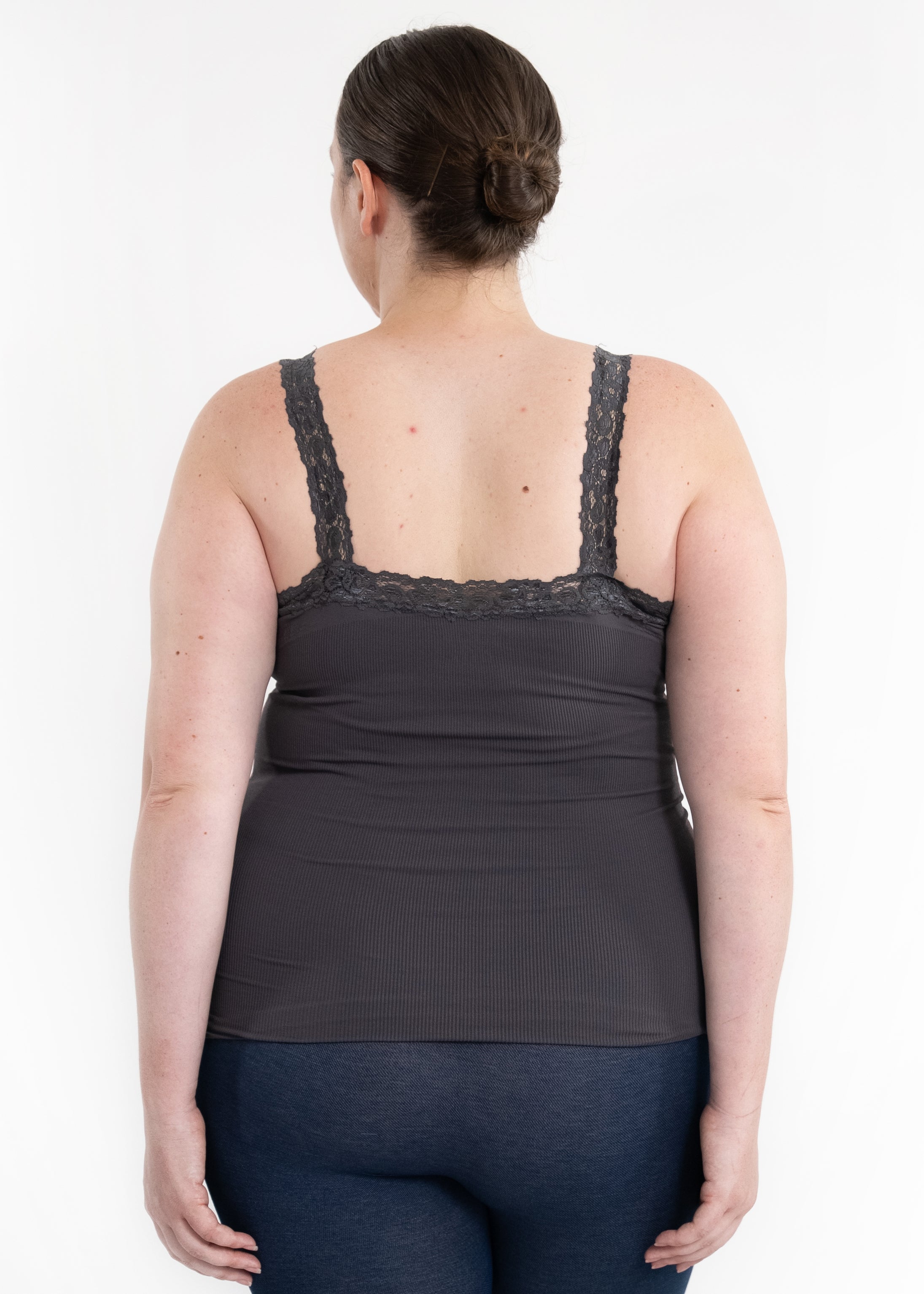 Lace Corset Cami - Curvy (DW)