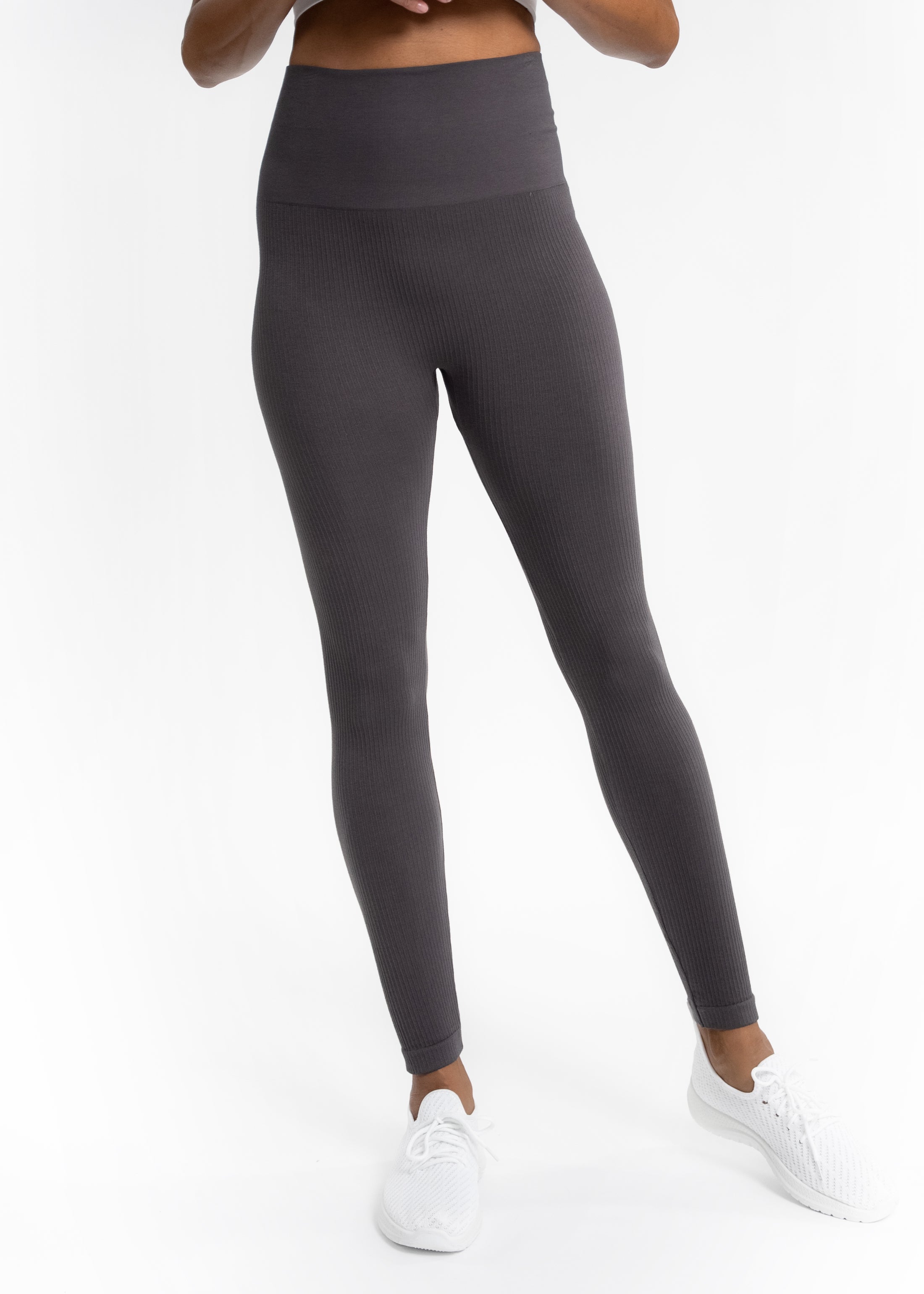Ribbed High Waist Leggings (DW)