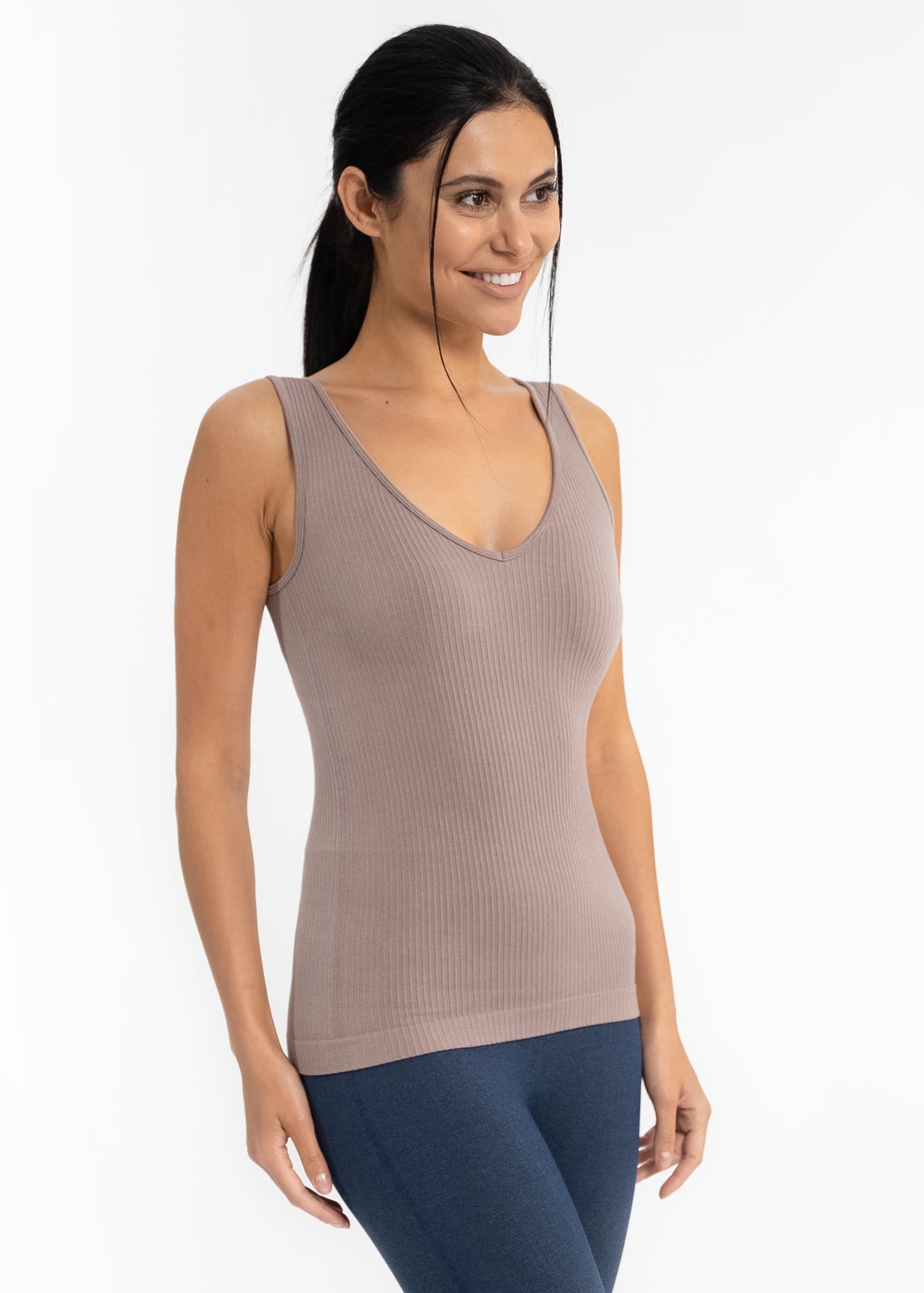 Ribbed Reversible Tank (DW)