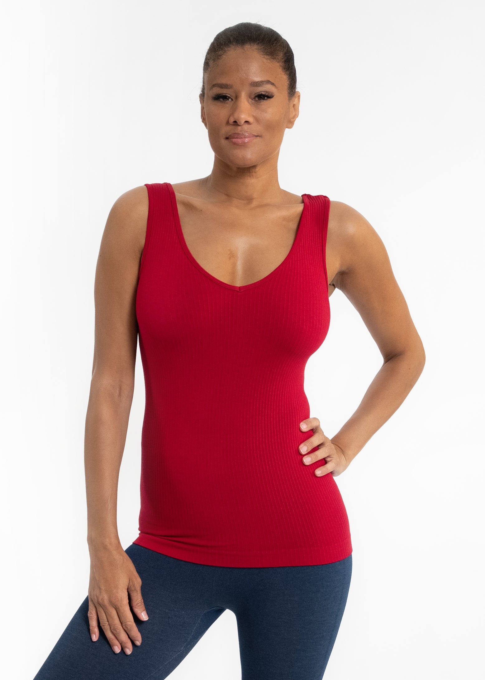 Ribbed Reversible Tank (DW)