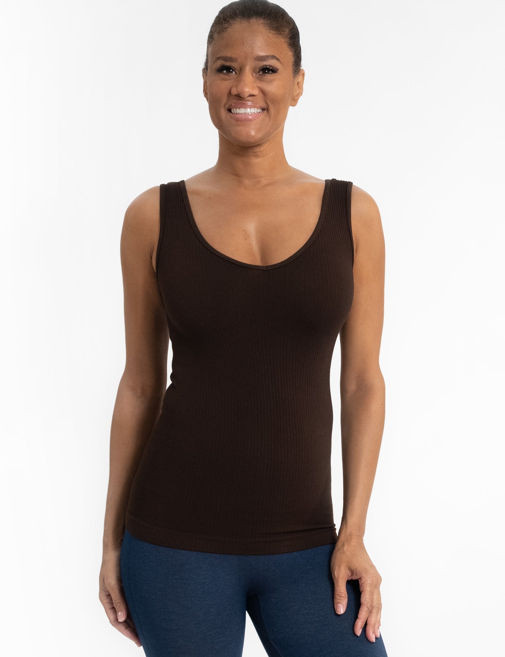 Ribbed Reversible Tank (DW)