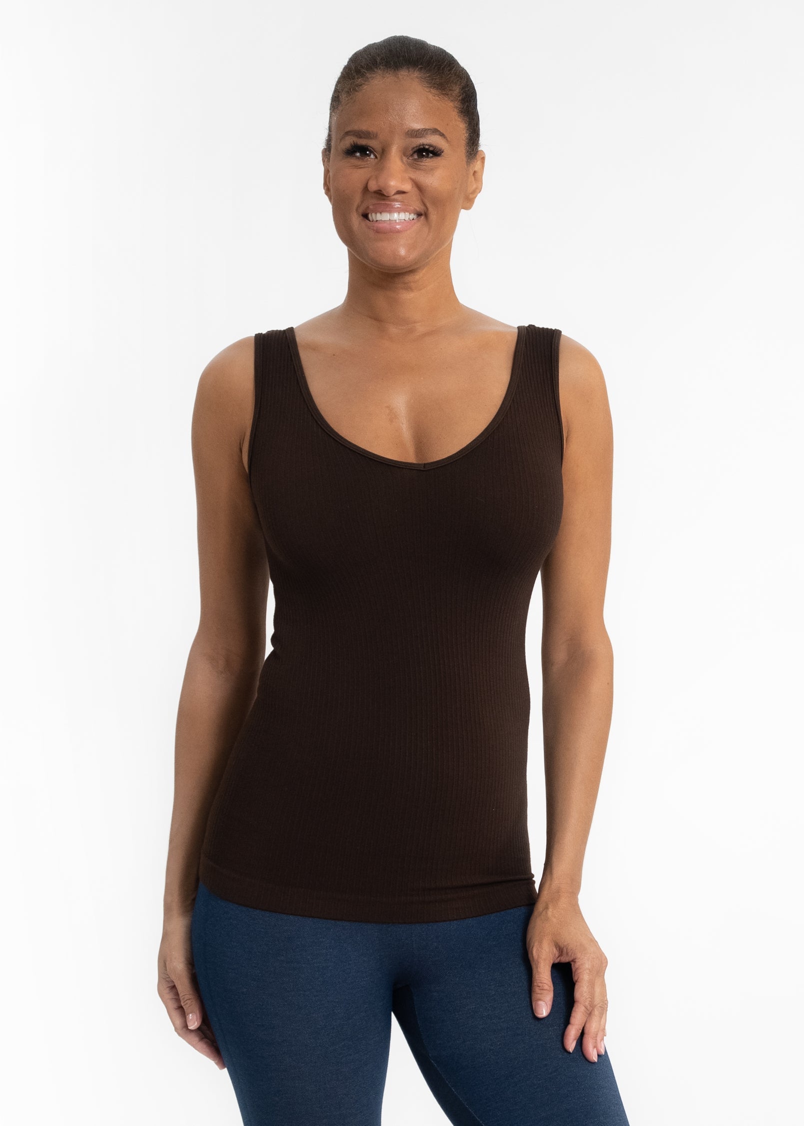 Ribbed Reversible Tank (DW)