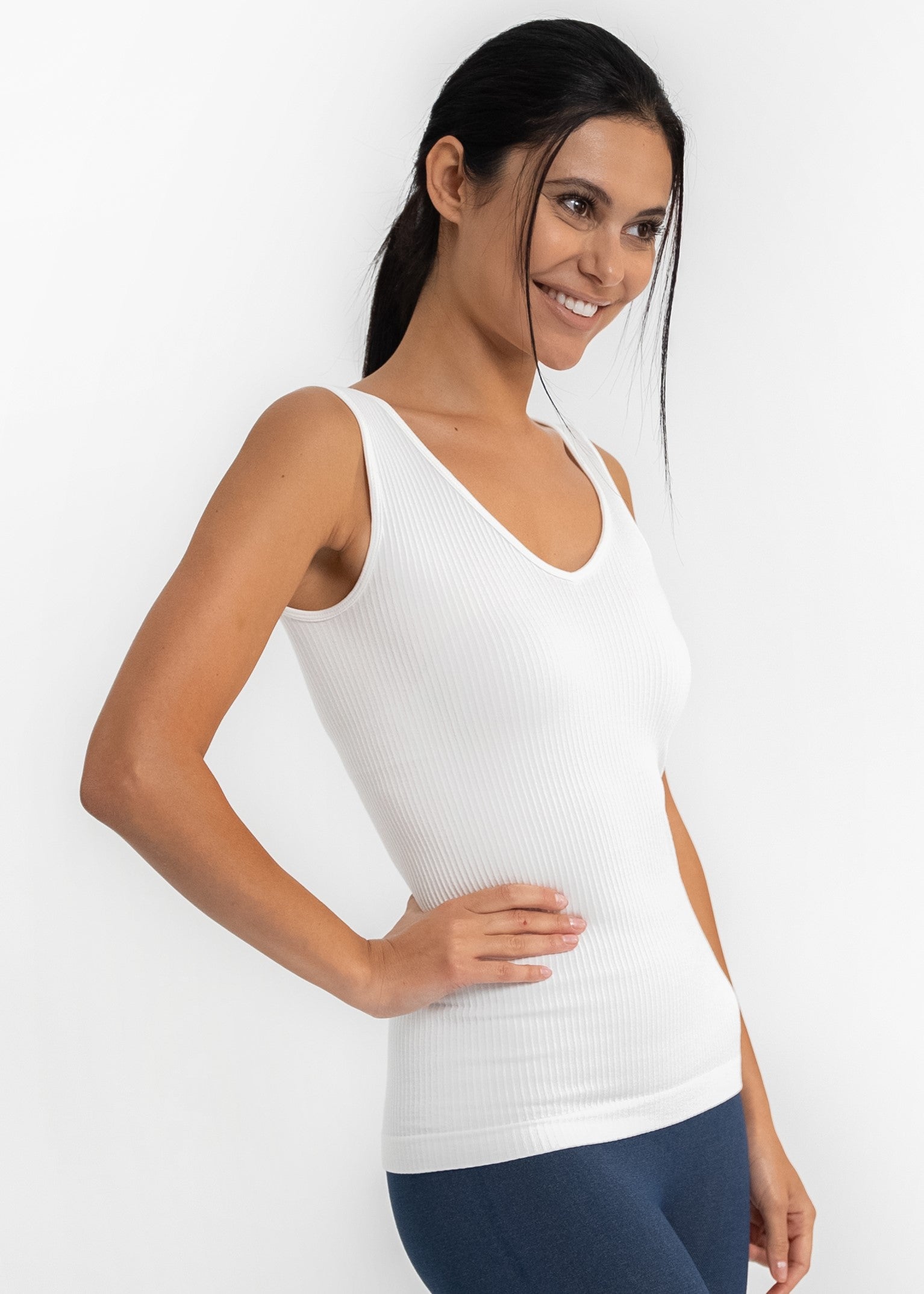 Ribbed Reversible Tank (DW)