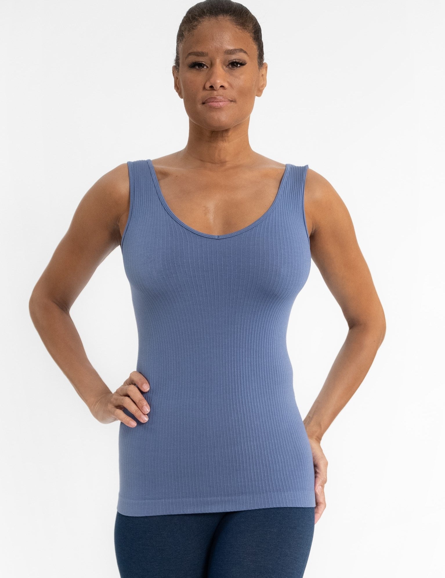 Ribbed Reversible Tank (DW)
