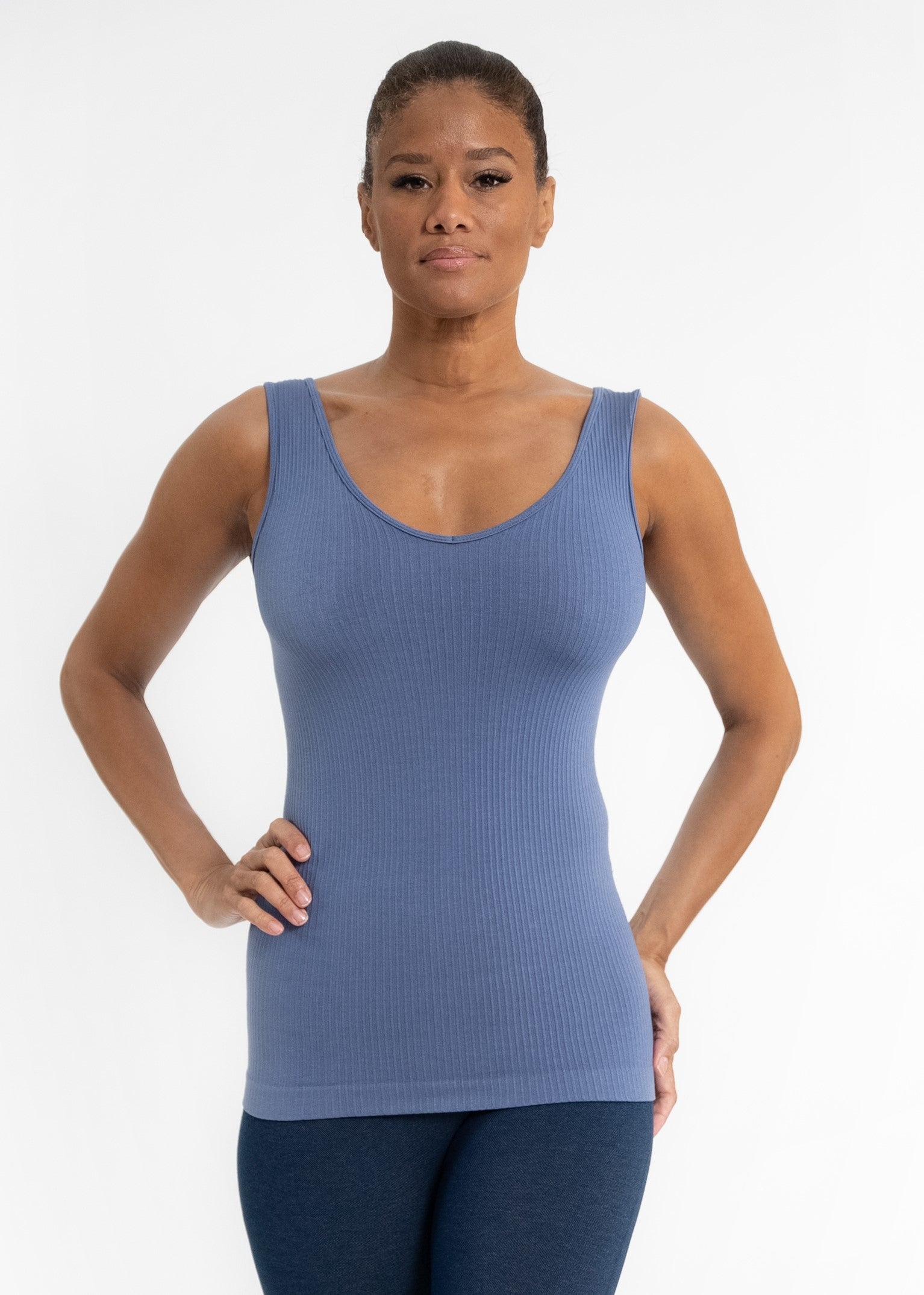 Ribbed Reversible Tank (DW)